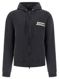 Balenciaga Black Cotton Sweatshirt