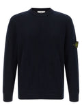 Stone Island Blue Cotton Cardigan