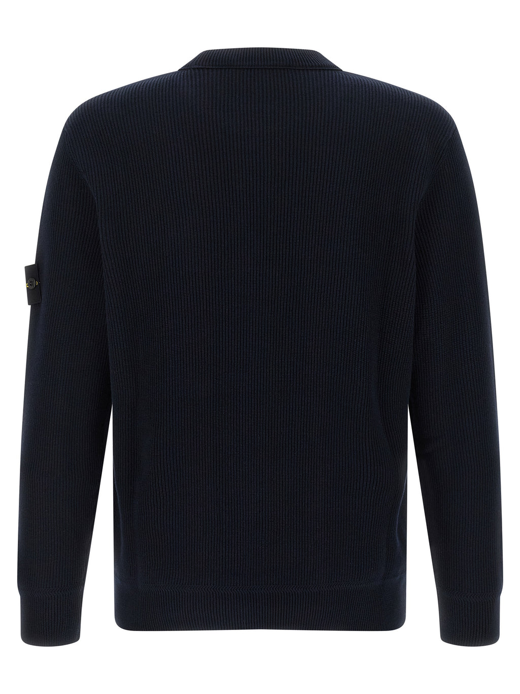 Stone Island Blue Cotton Cardigan