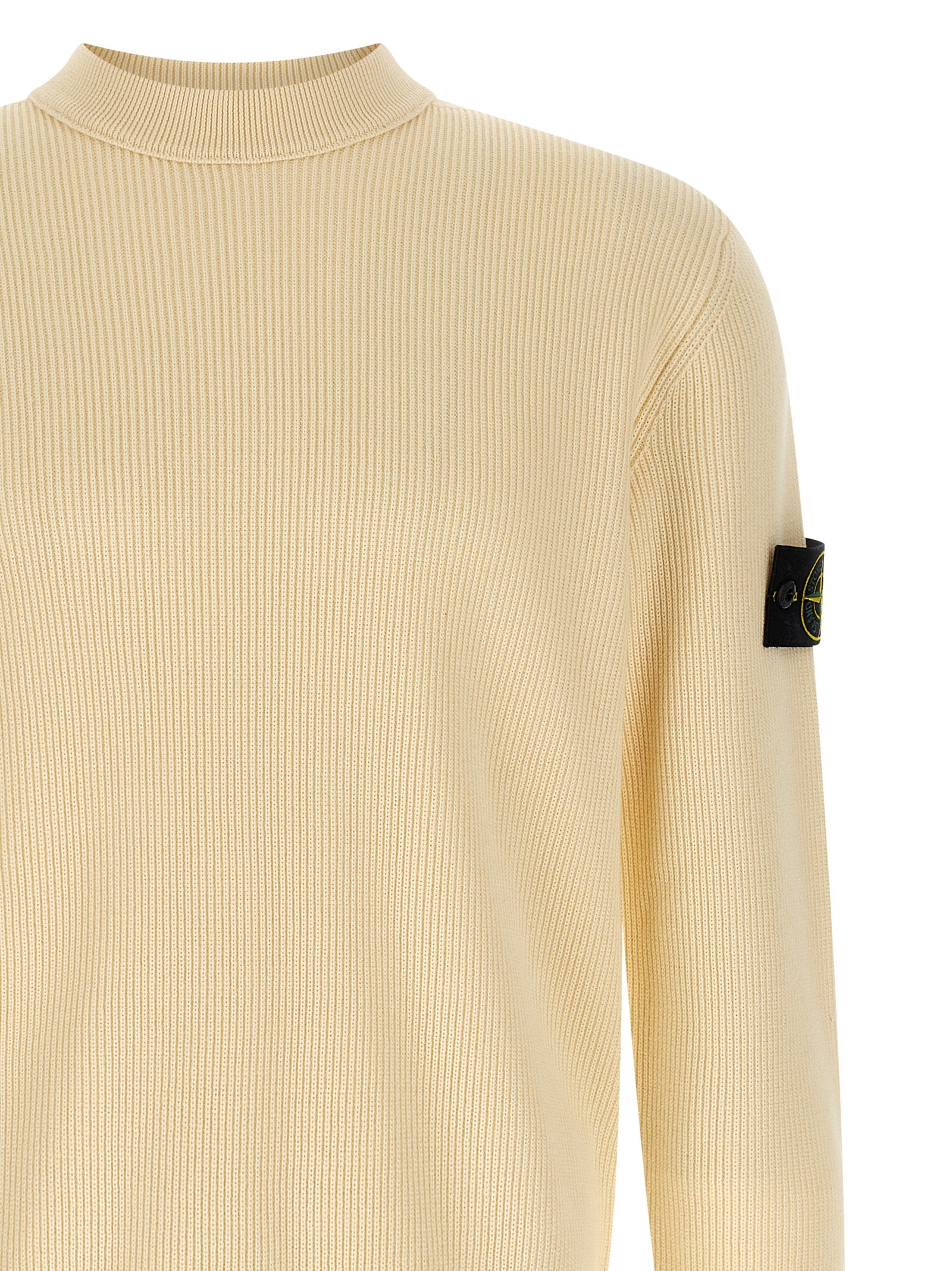 Stone Island Beige bomullscardigan