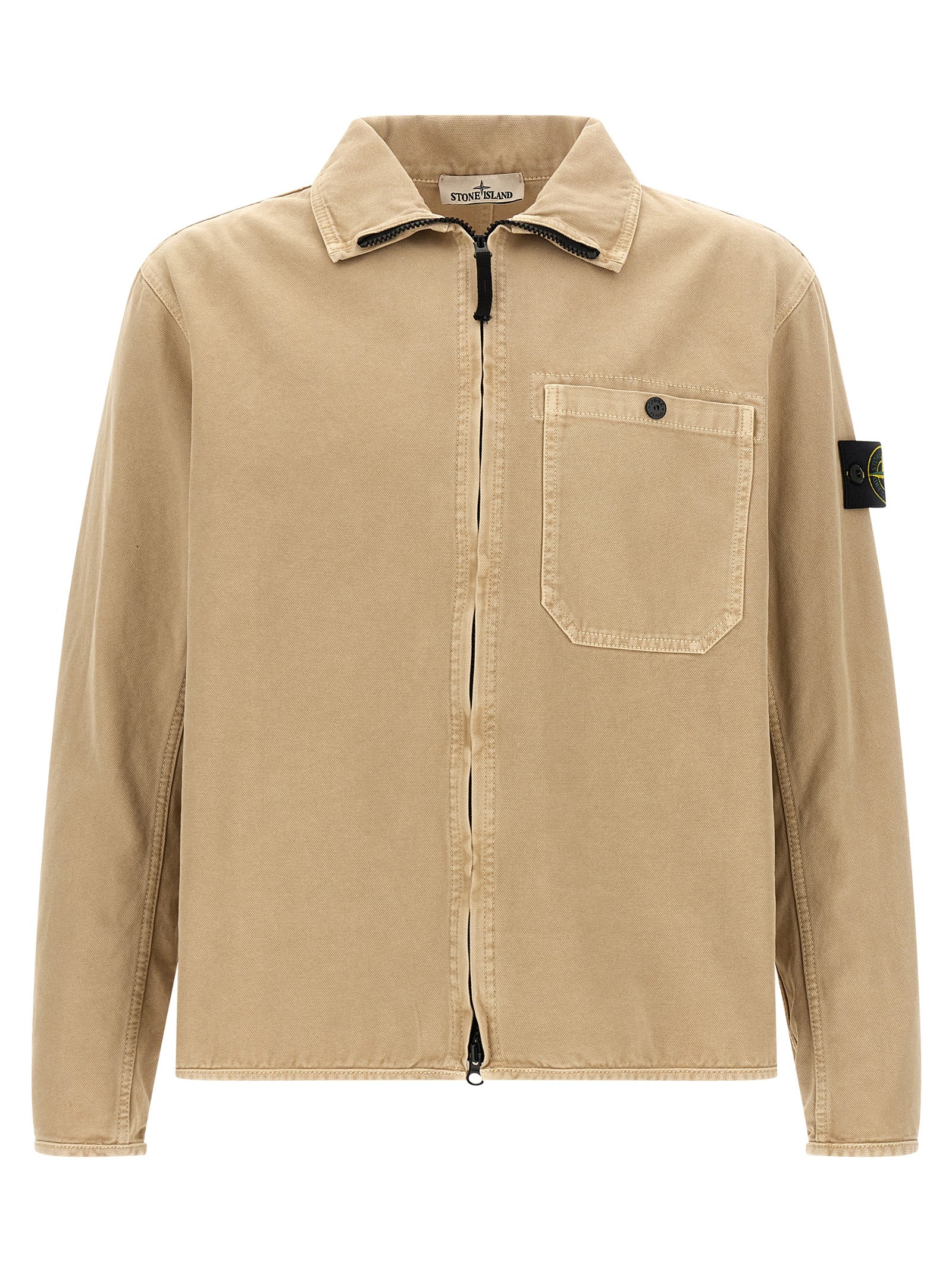 Stone Island Beige bomullsbluse