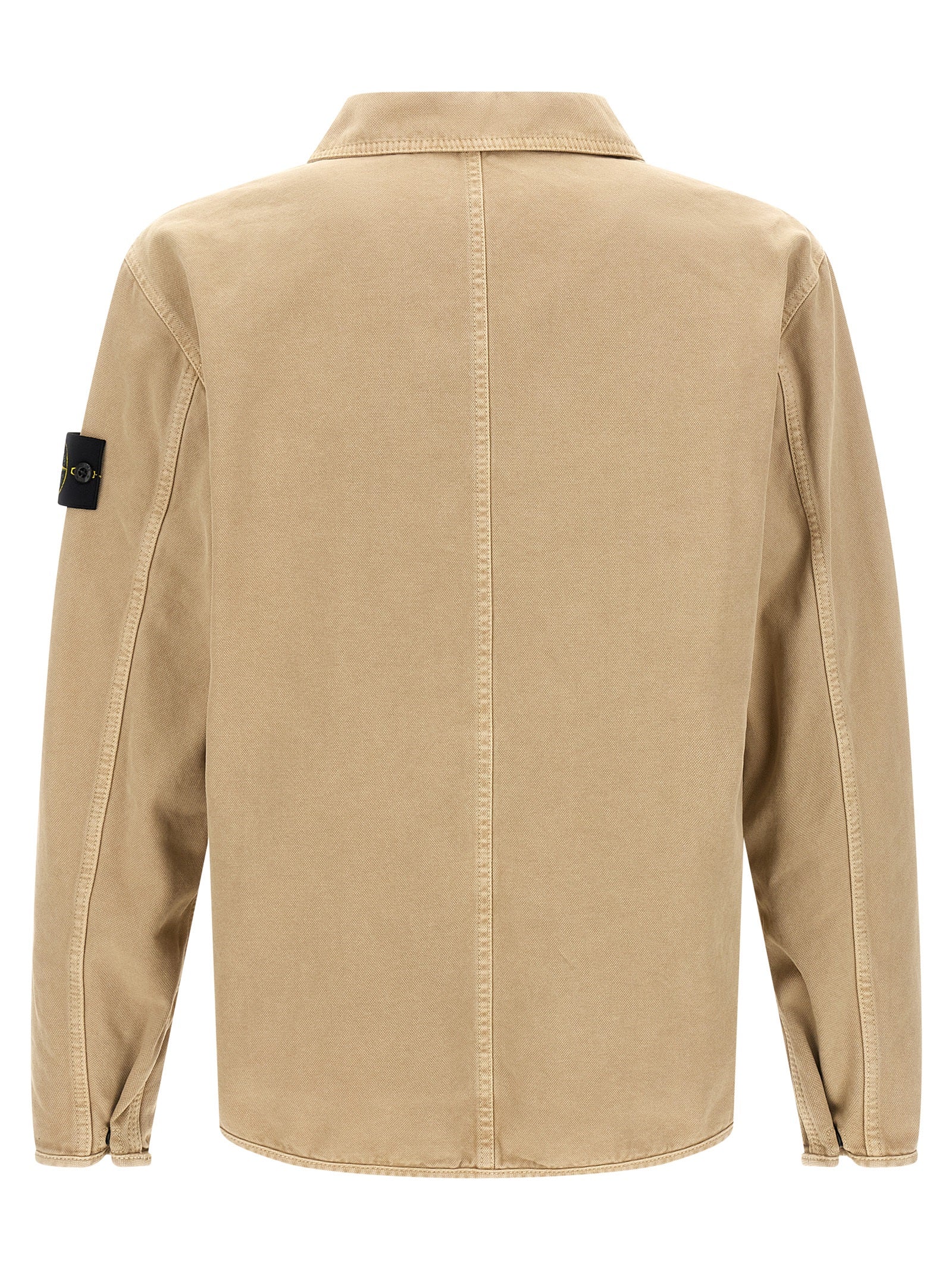 Stone Island Beige bomullsbluse