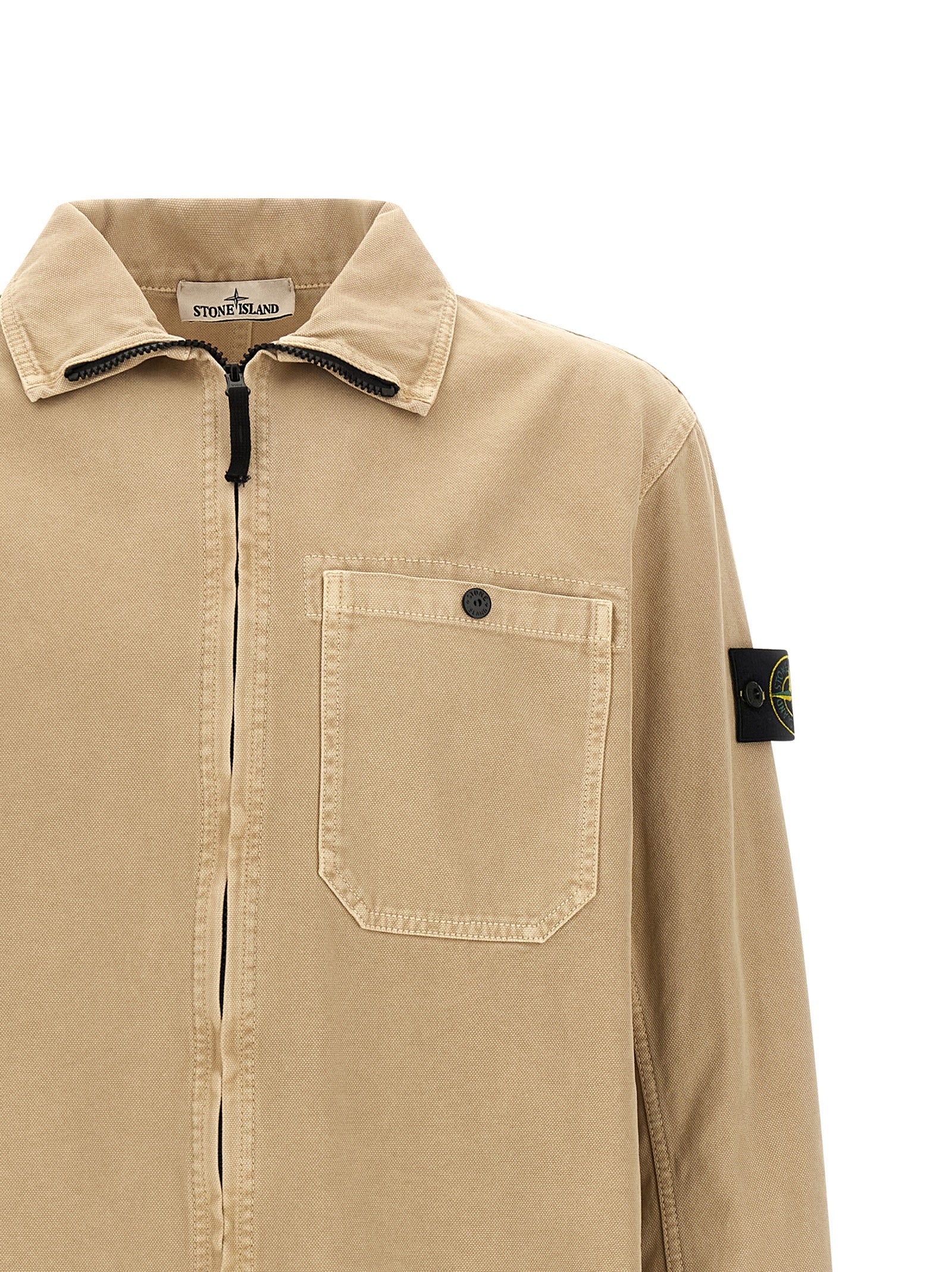 Stone Island Beige bomullsbluse
