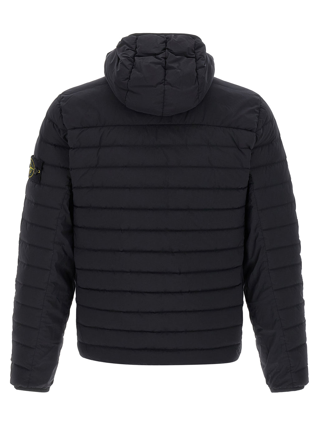 Stone Island Blue Polyamide Full-Length Jacket