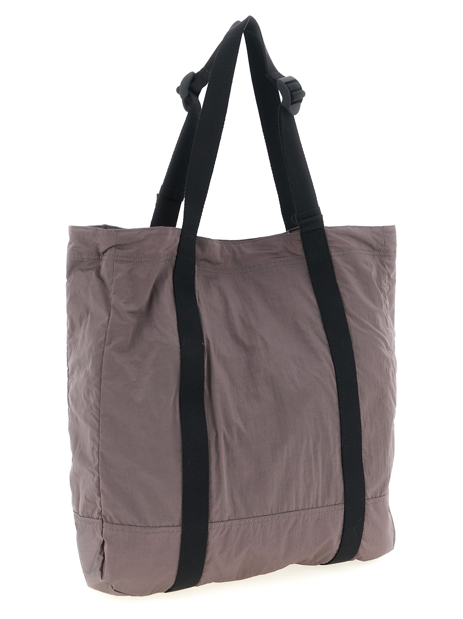 Stone Island Purple Polyamide Tote Bag