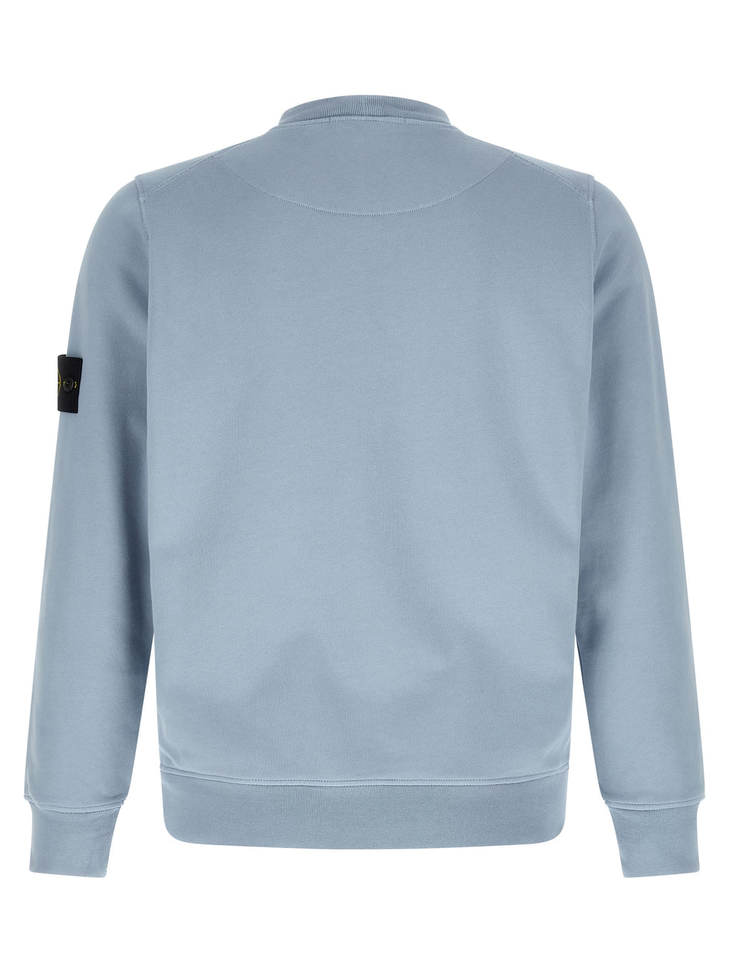 Stone Island Blue Cotton Sweatshirt