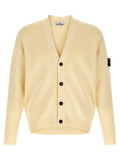 Stone Island Beige Cotton Cardigan