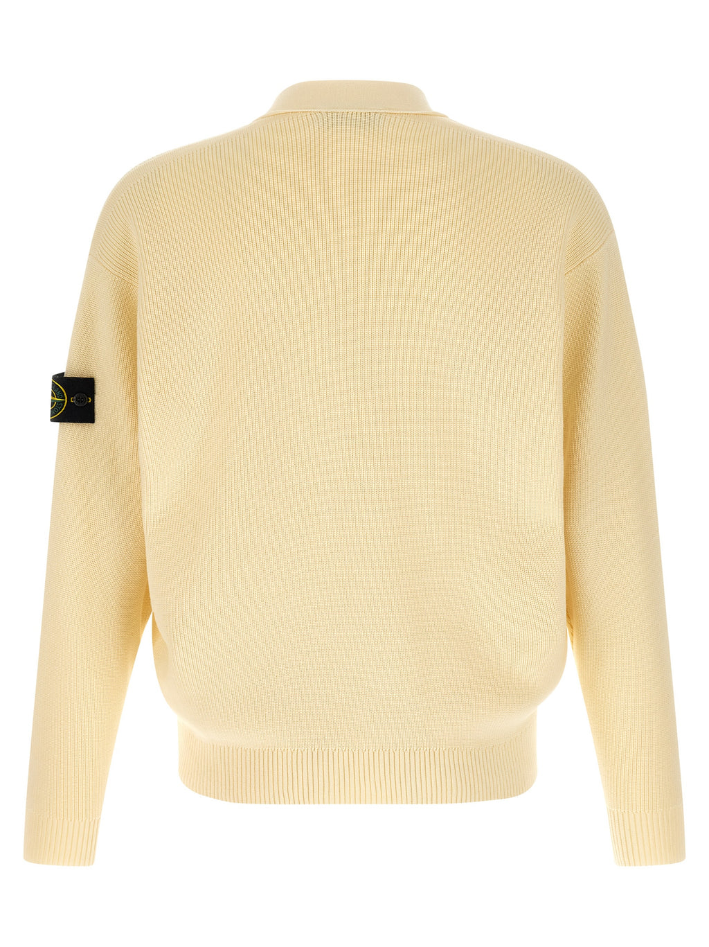 Stone Island Beige Cotton Cardigan