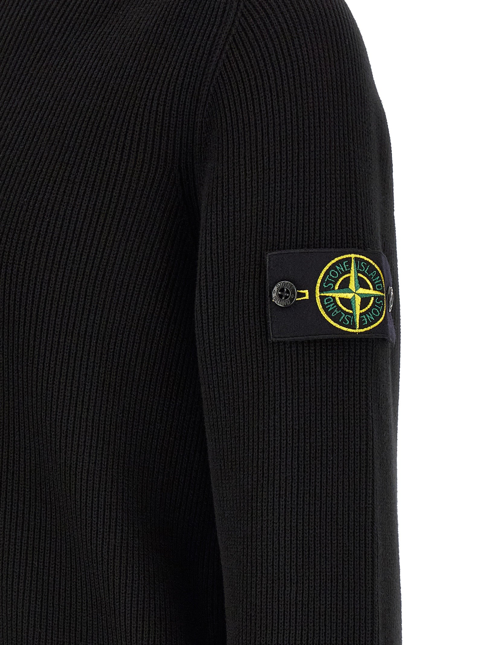 Black Cotton Cardigan