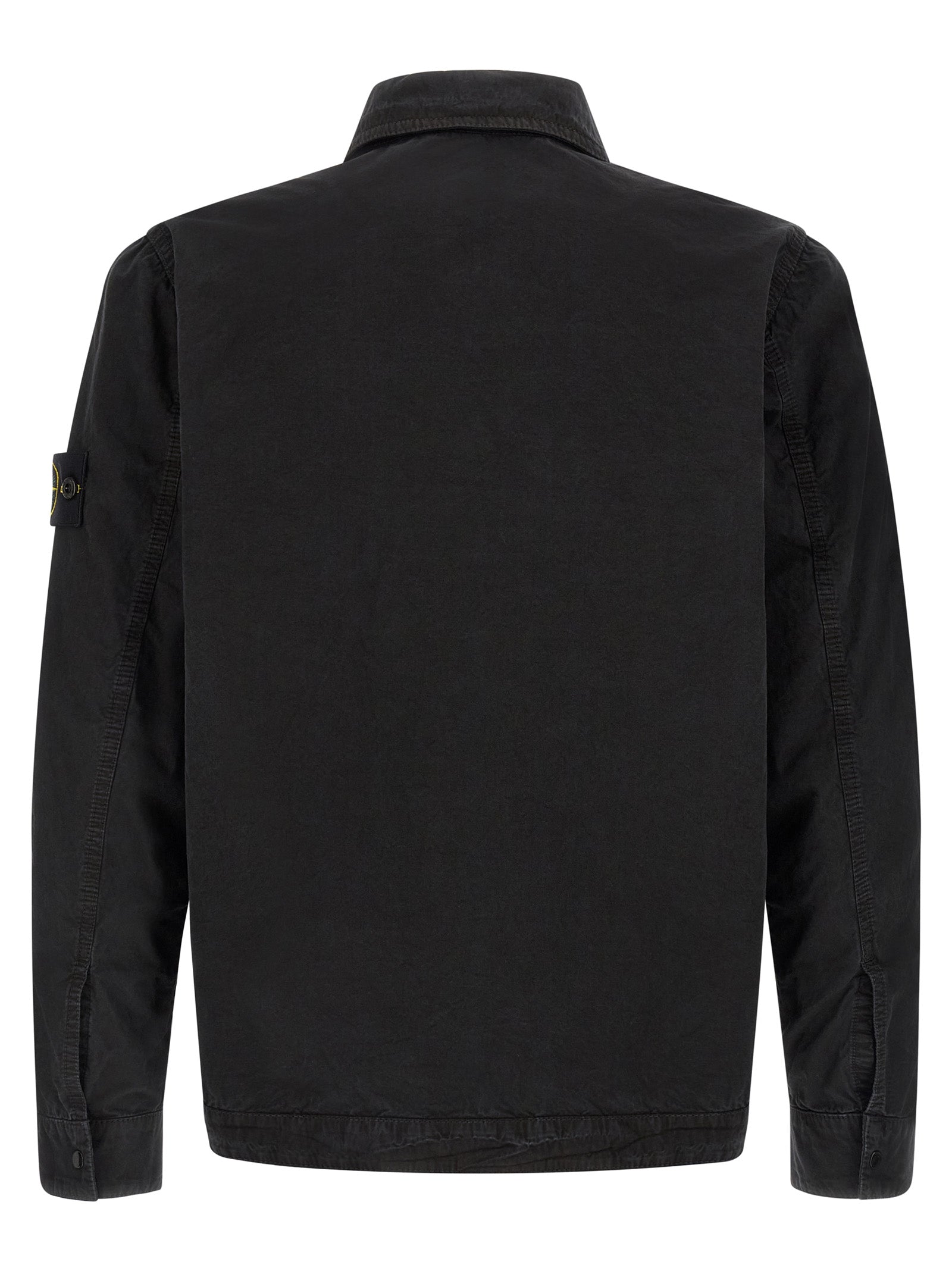 Stone Island Black Cotton Blouse
