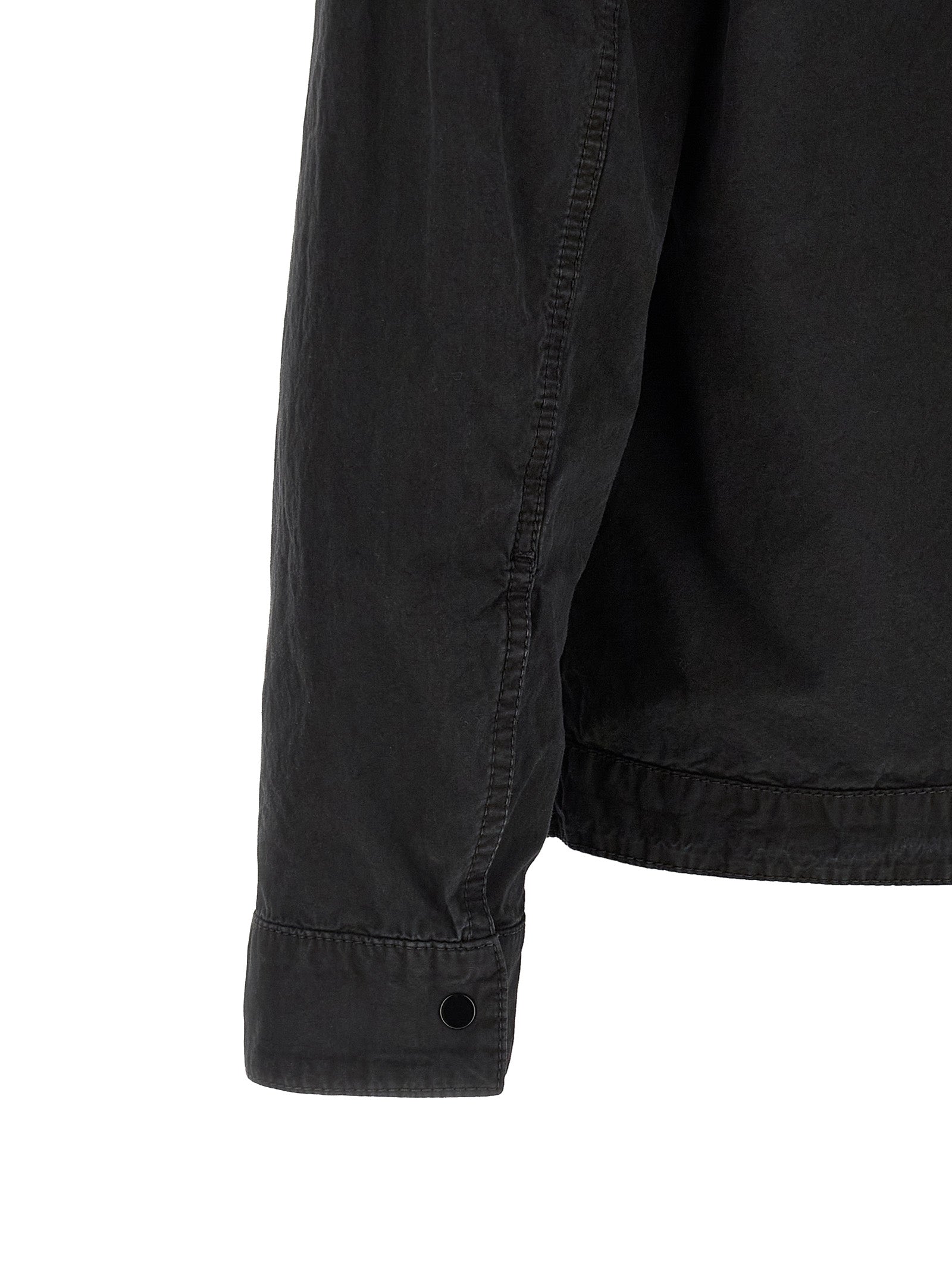 Stone Island Black Cotton Blouse