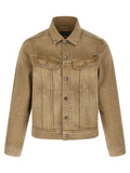 Tom Ford Beige Cotton Denim Jacket