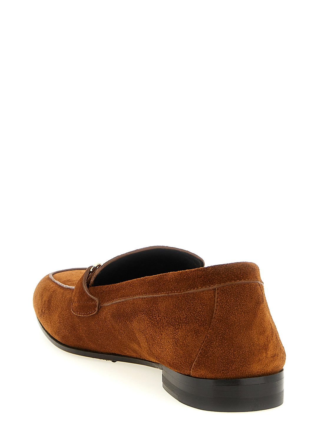 Versace brune loafers i kalveskinn