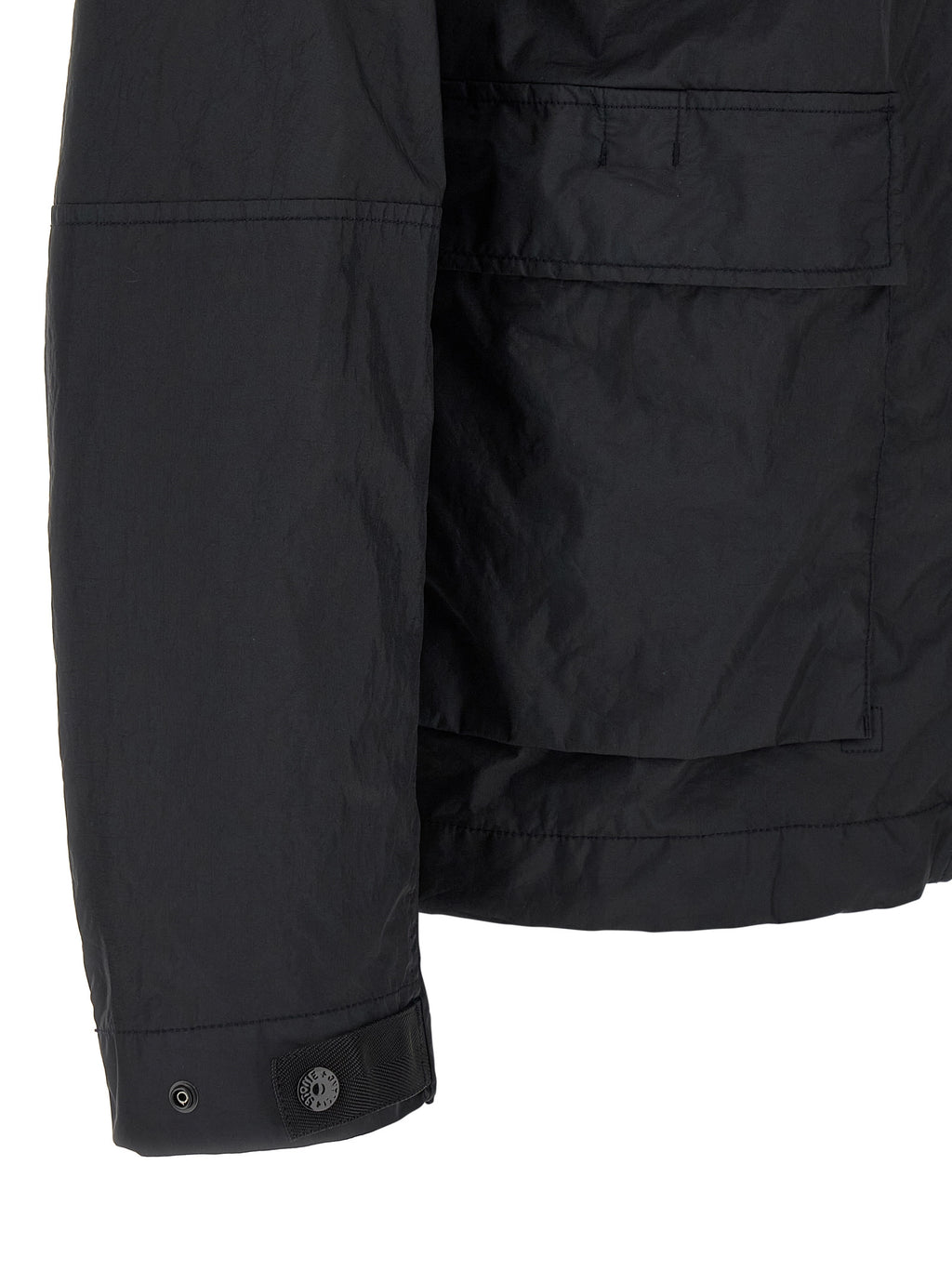 Stone Island Blue Polyamide Shell Jacket