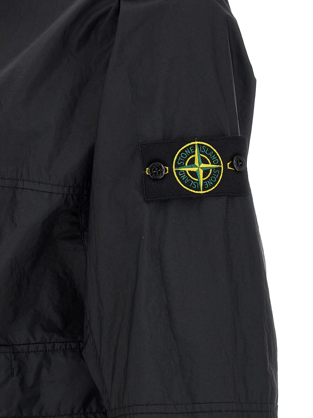 Stone Island Blue Polyamide Shell Jacket