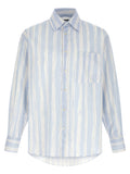 Jacquemus Blue Cotton Blouse