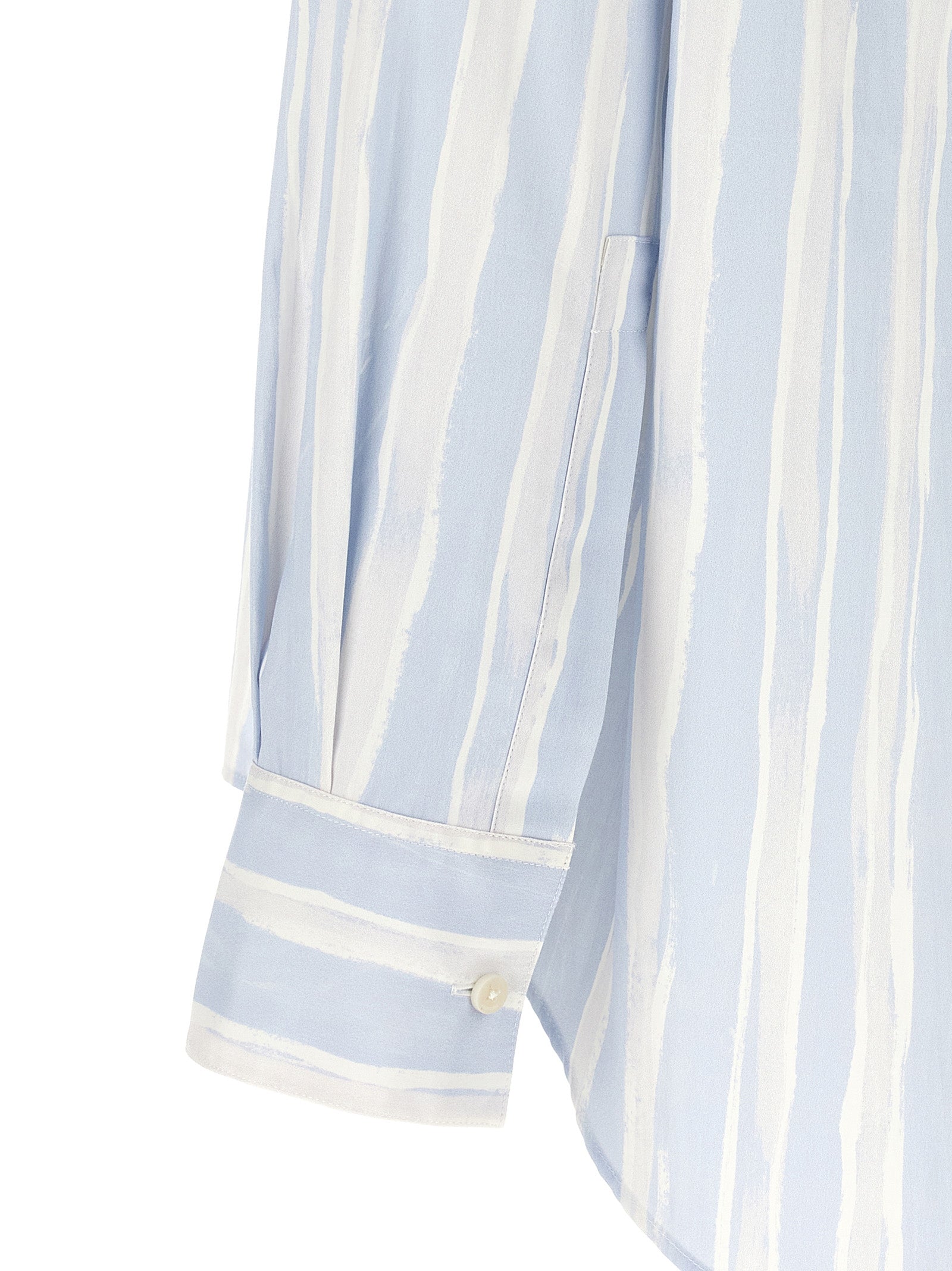 Jacquemus Blue Cotton Blouse