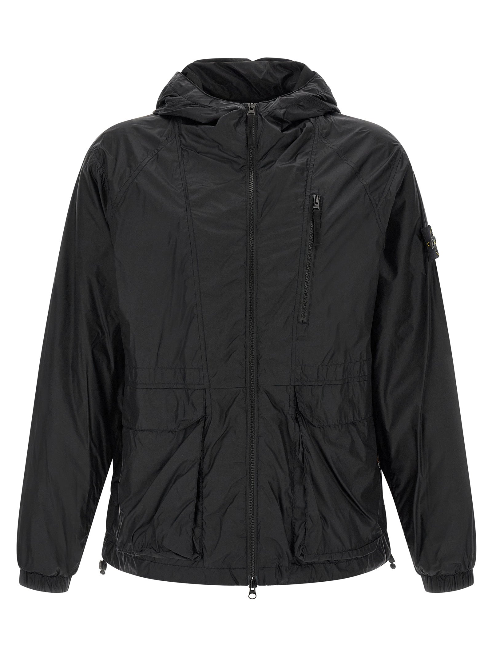 Blue Polyamide Shell Jacket