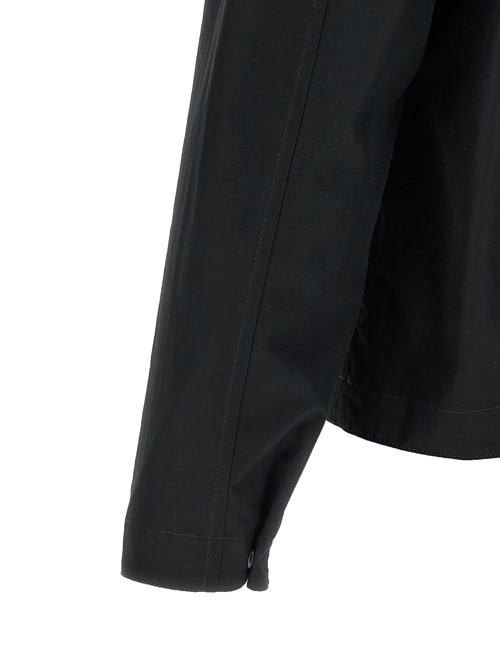 Stone Island Black Cotton Blouse