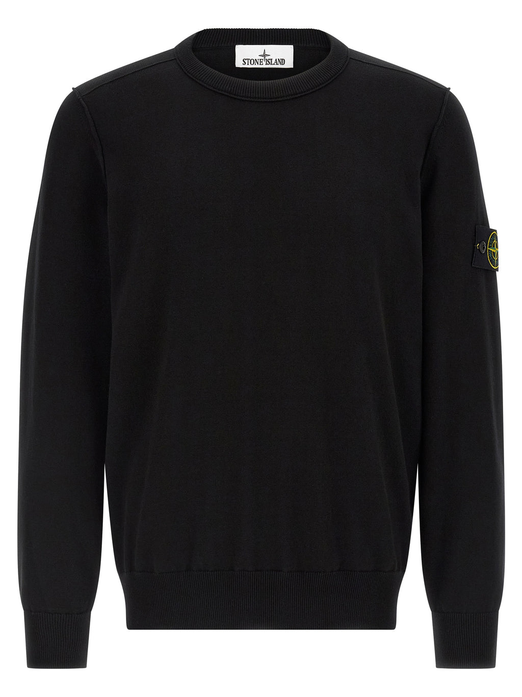 Stone Island Black Cotton Cardigan