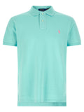 Polo Ralph Lauren Blue Cotton Polo Shirt