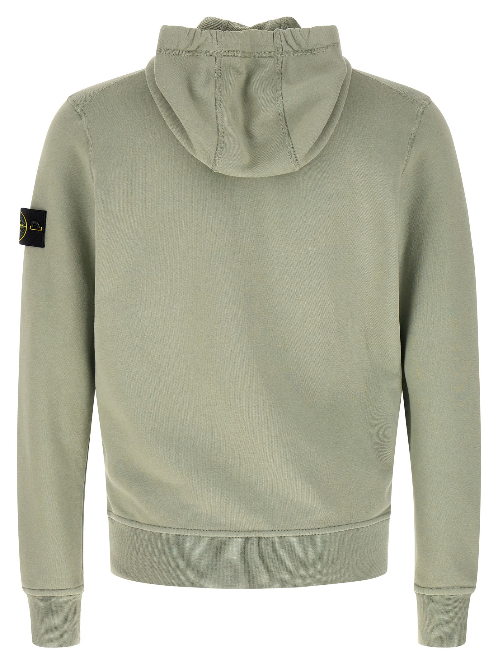 Stone Island Bicolor Cotton Sweatshirt