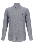 Polo Ralph Lauren Blue Linen Blouse