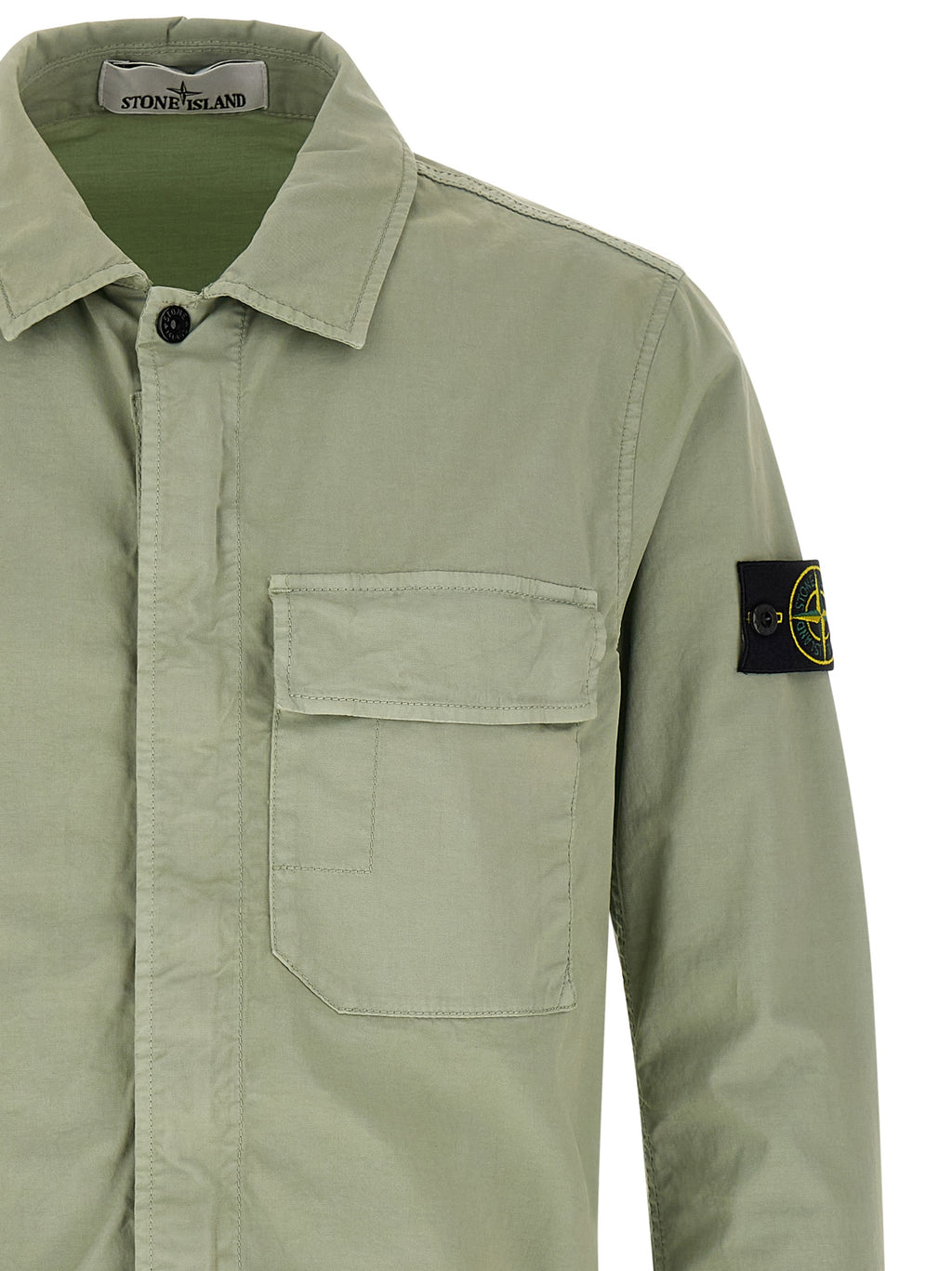 Stone Island Bicolor Cotton Blouse