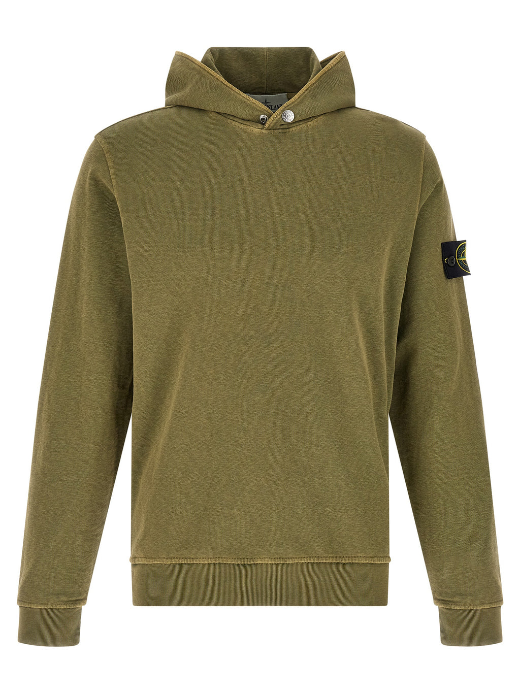 Stone Island Bicolor Cotton Sweatshirt
