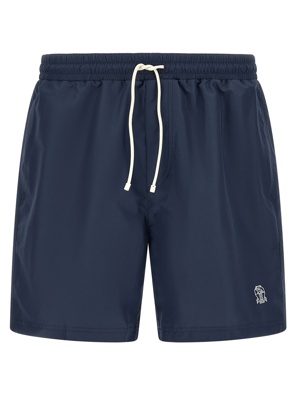 Brunello Cucinelli Blue Polyester Swim Shorts