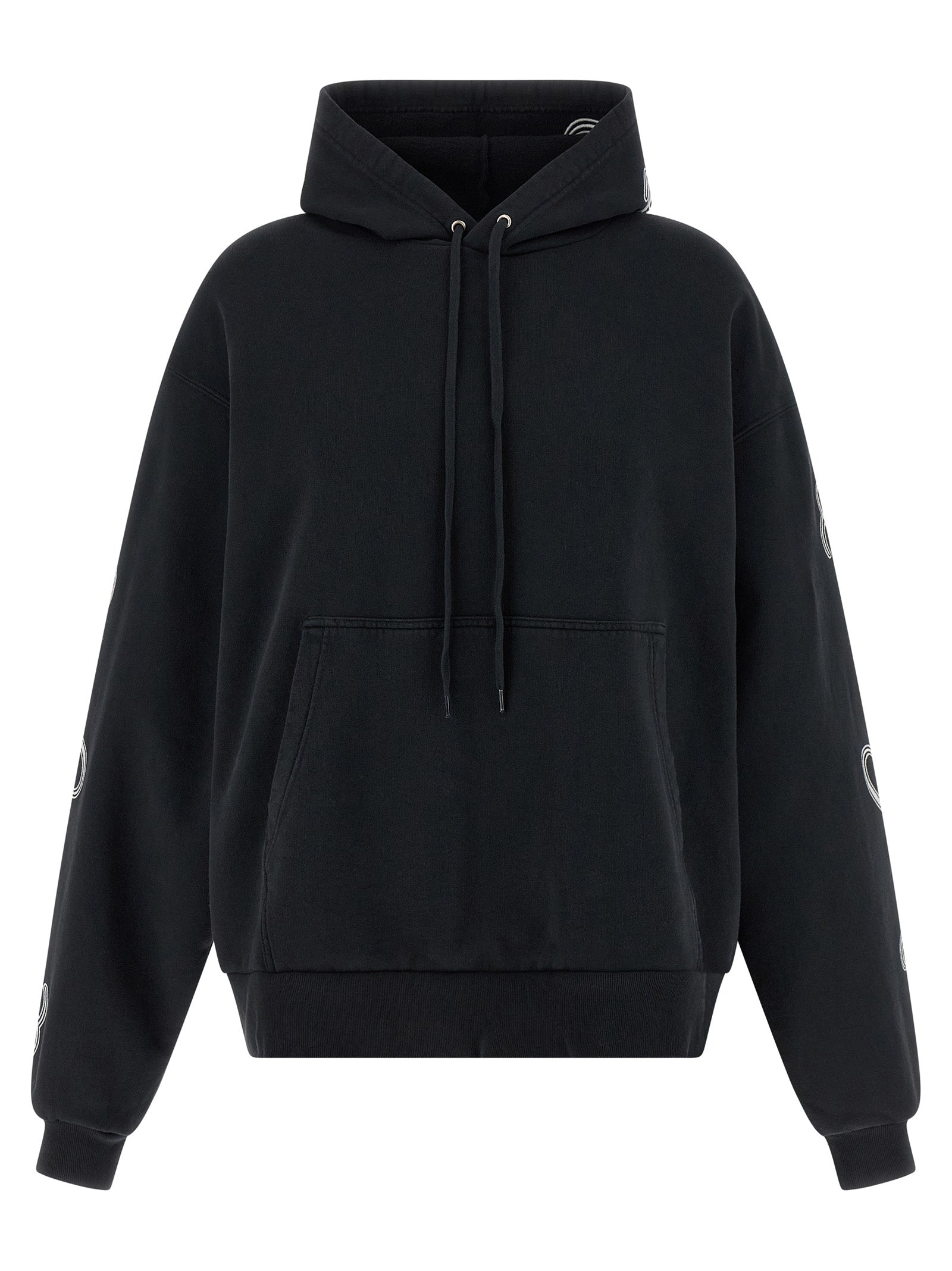 Balenciaga hettegenser i svart bomull