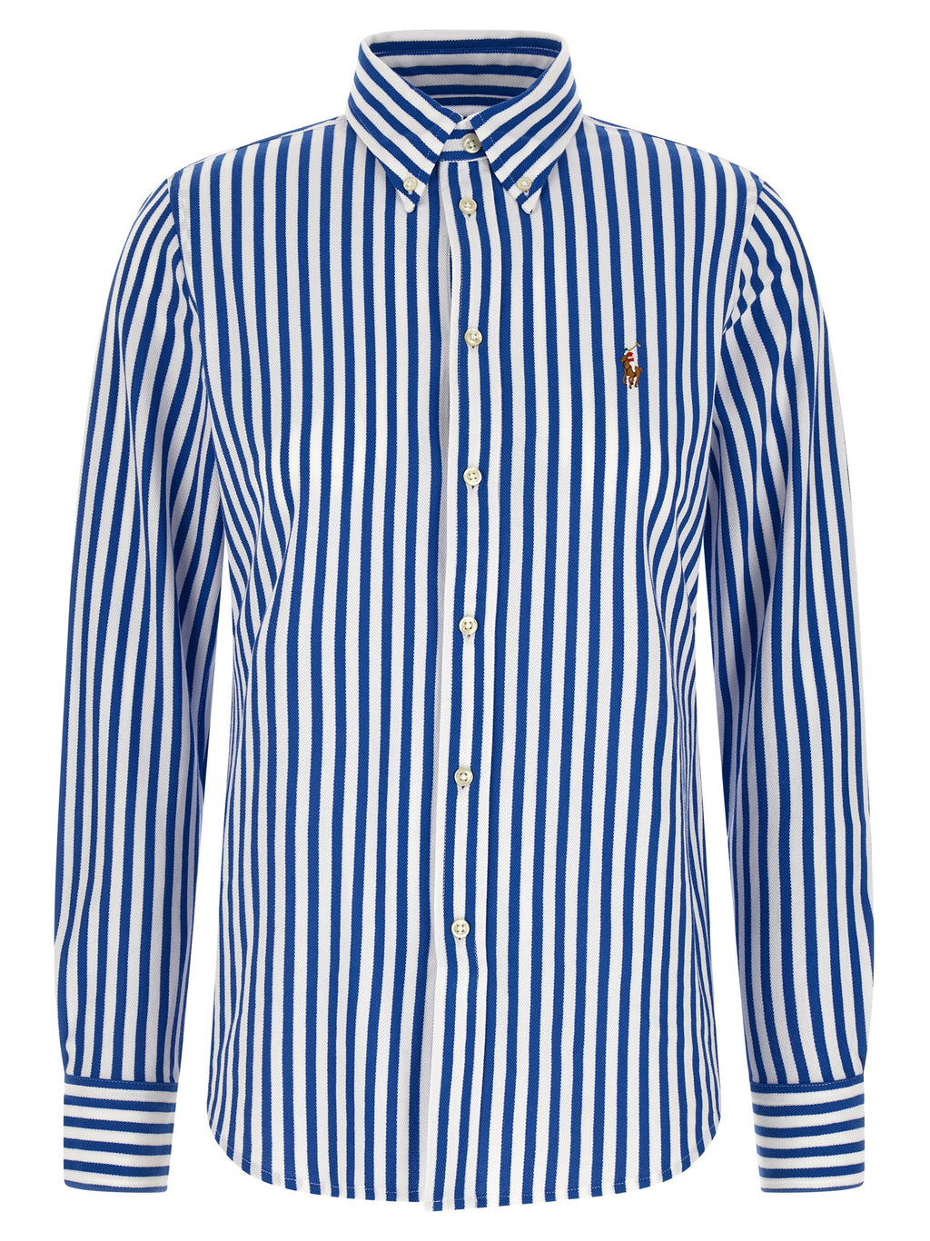 Polo Ralph Lauren Blue Cotton Blouse