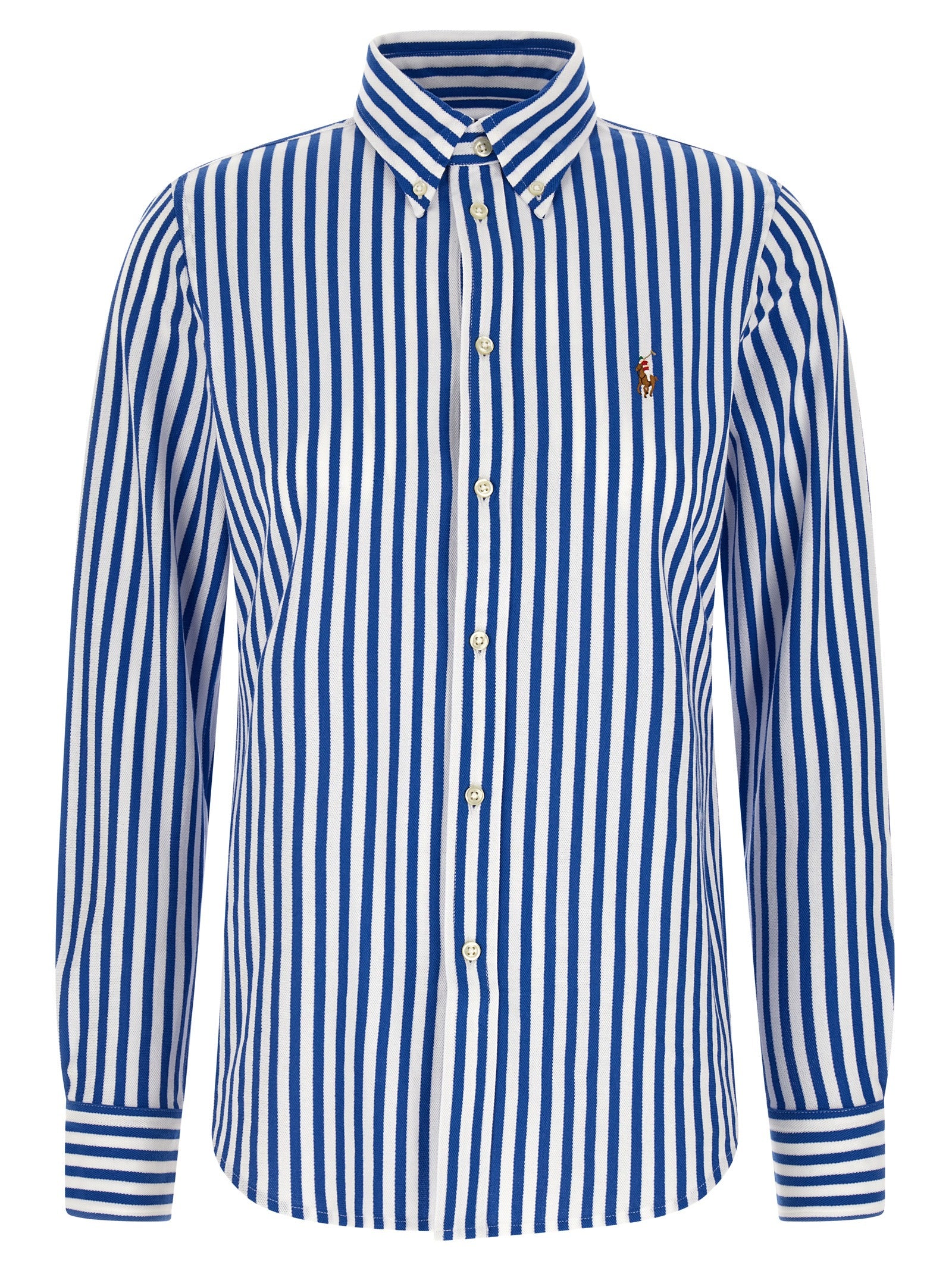 Blue Cotton Blouse