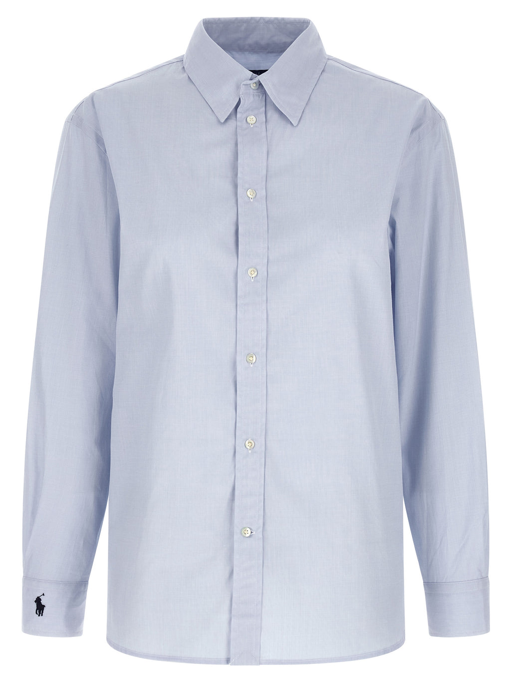 Polo Ralph Lauren Blue Cotton Blouse