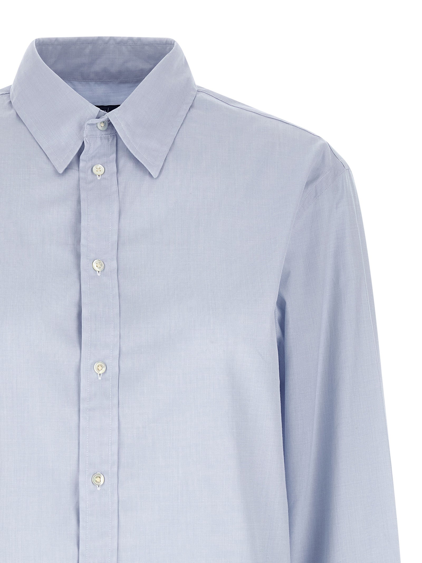 Polo Ralph Lauren Blue Cotton Blouse