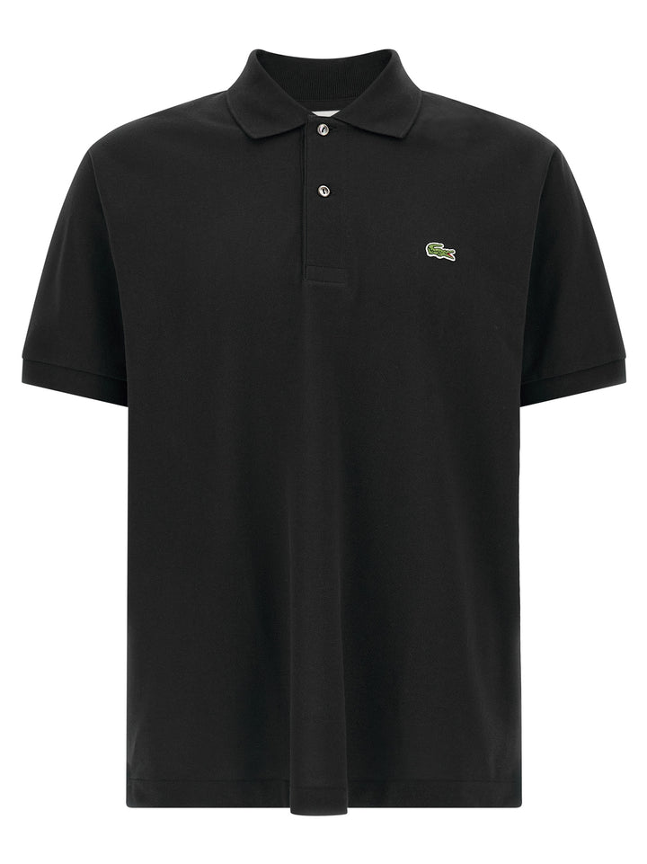 Lacoste svart bomullspiké