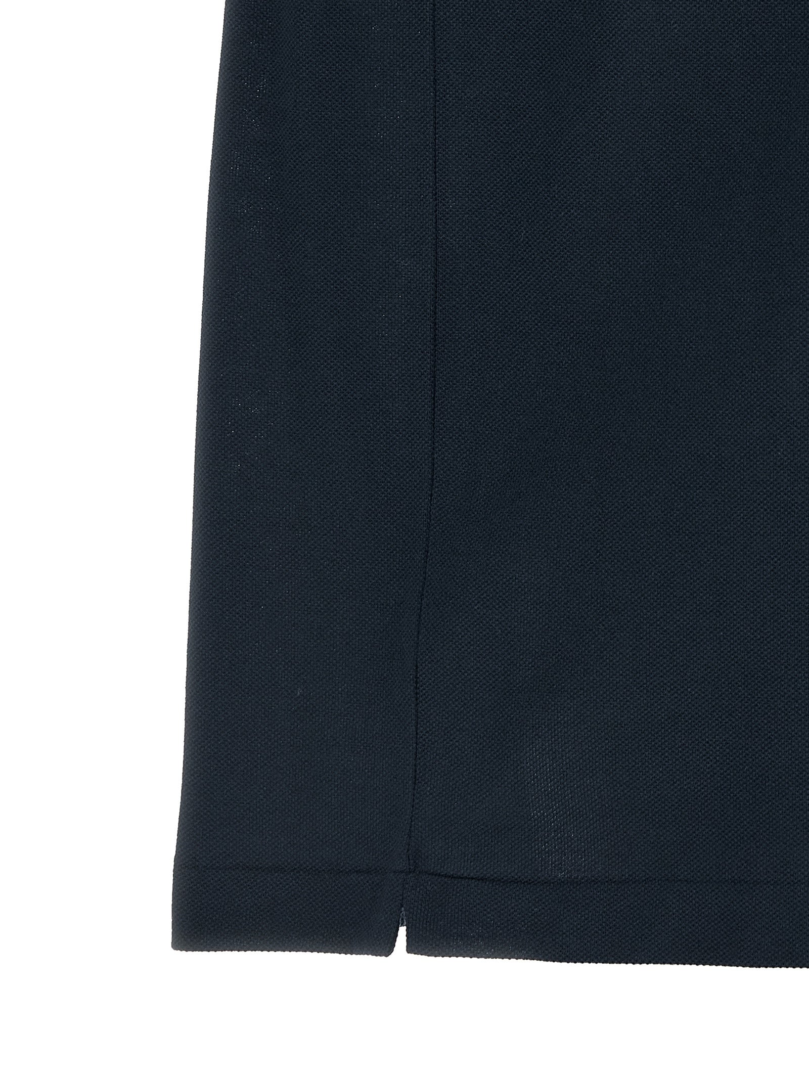 Blue Cotton Polo Shirt