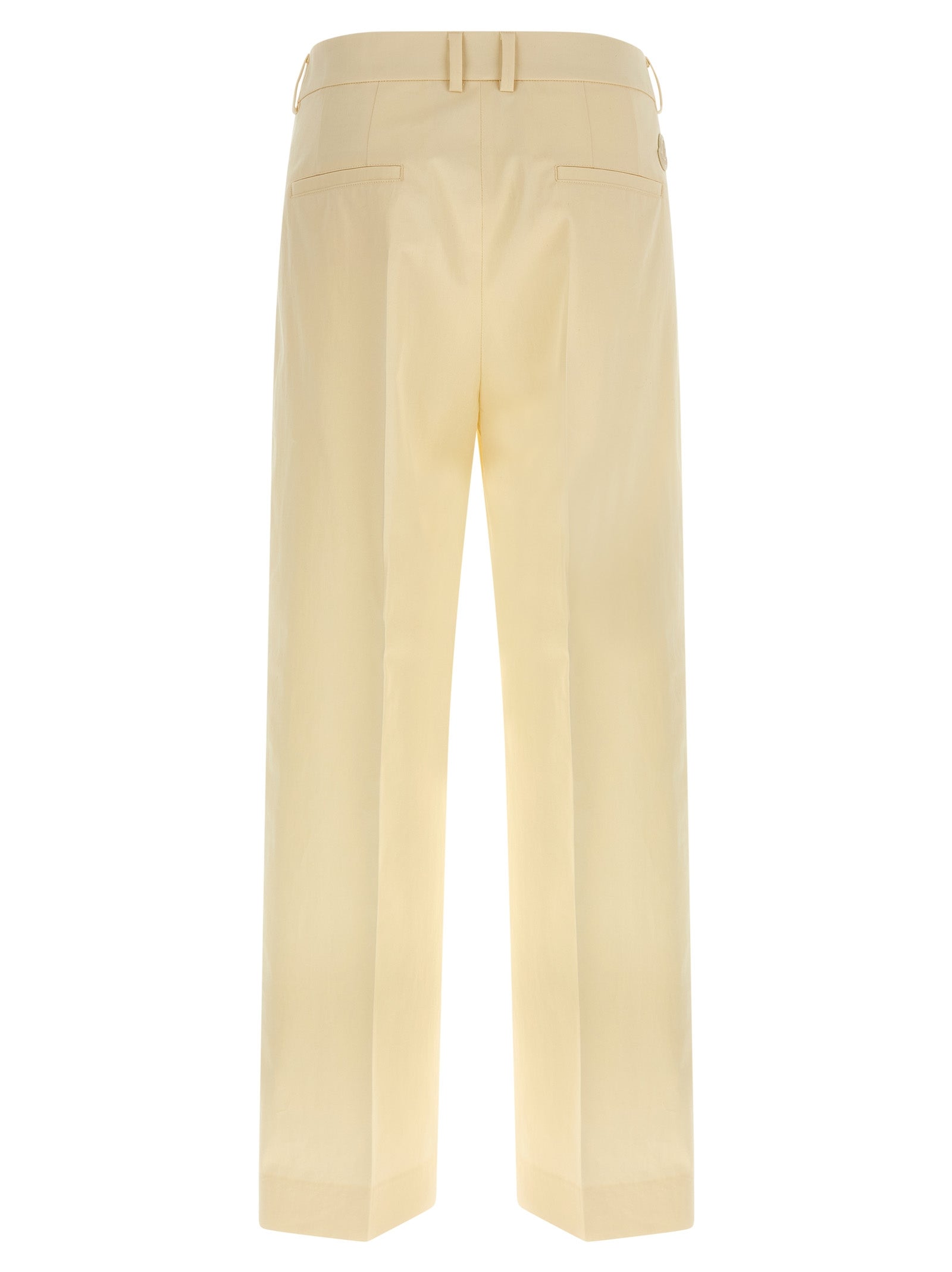 Moncler Beige bomullsbukser