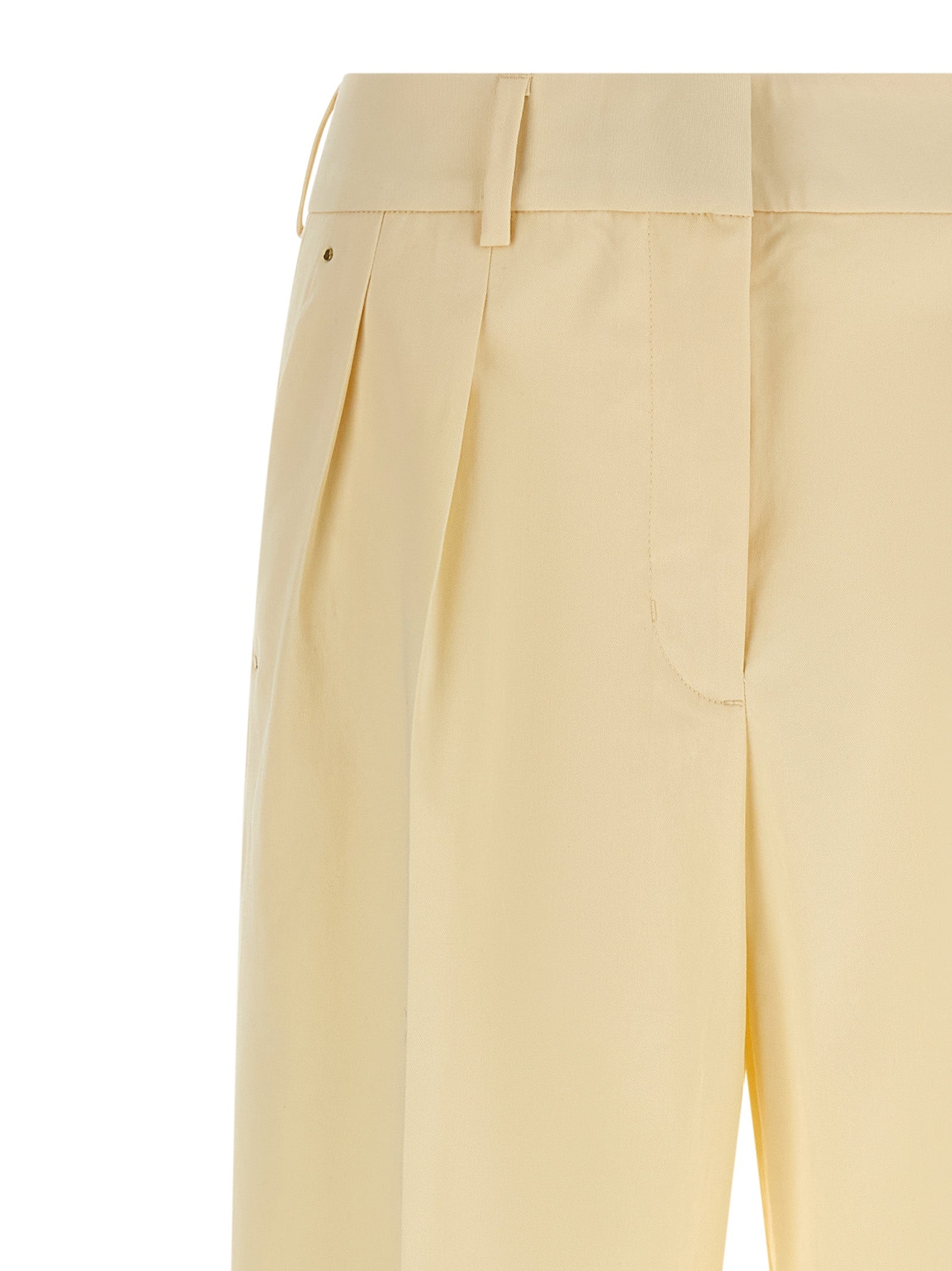 Moncler Beige bomullsbukser