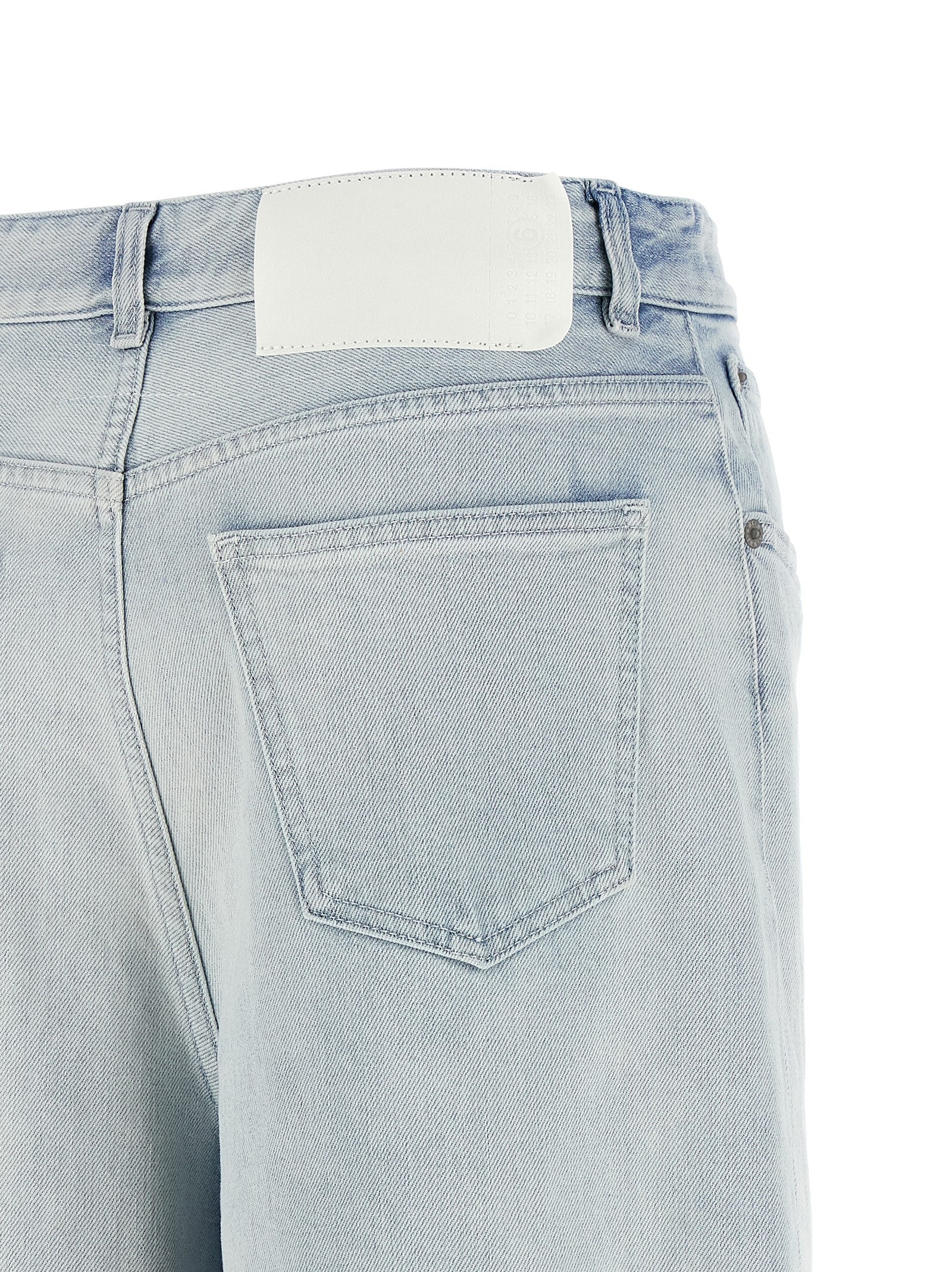 Blue Cotton Jeans Denim