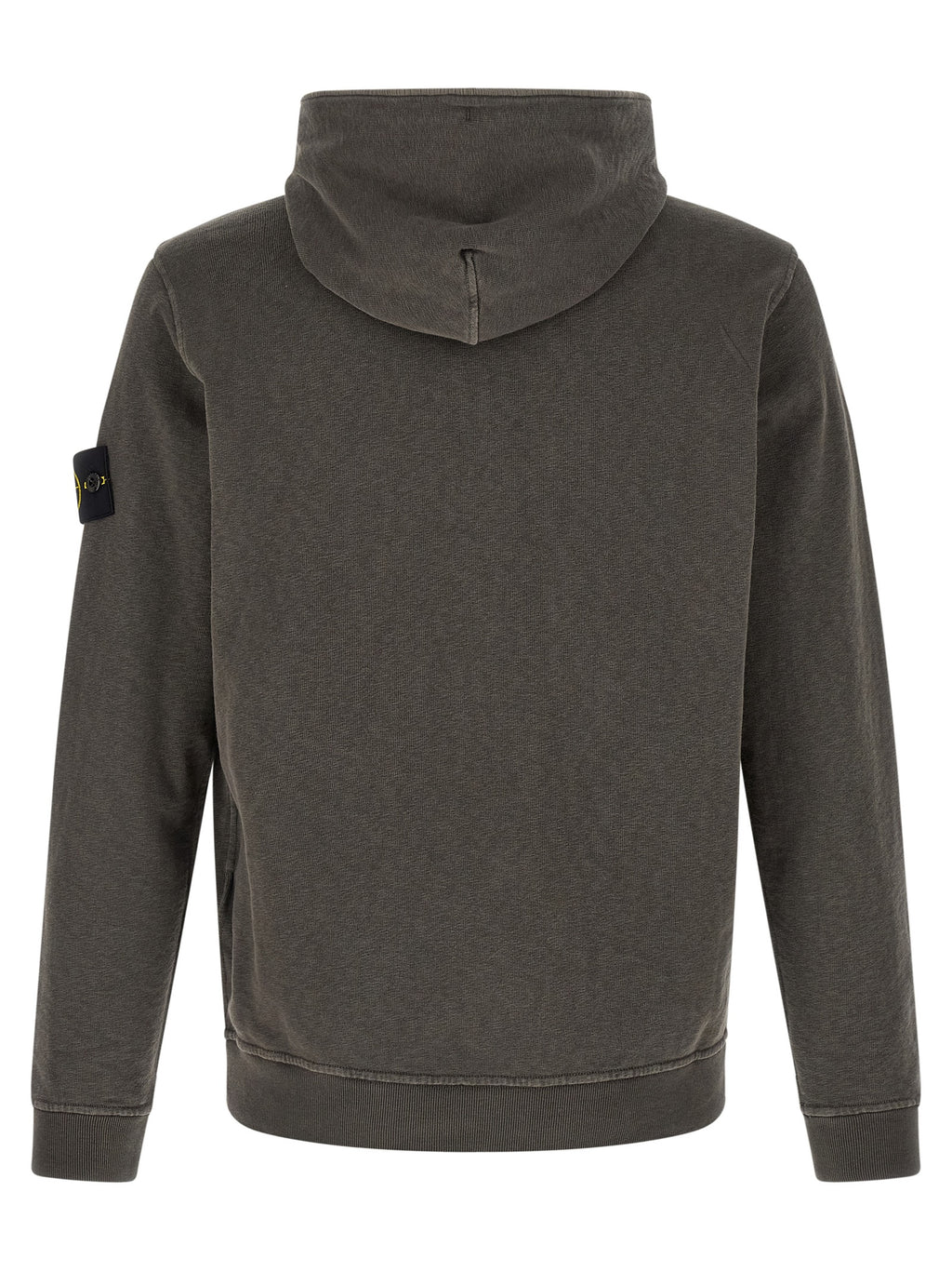 Stone Island Brown Cotton Sweatshirt