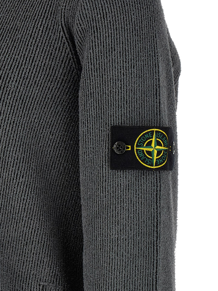 Stone Island Grå Bomullscardigan