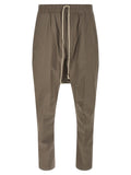 Rick Owens Gray Cotton Casual Pants