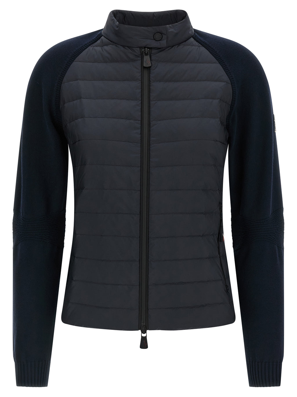 Moncler Grenoble Blue Polyamide Cardigan