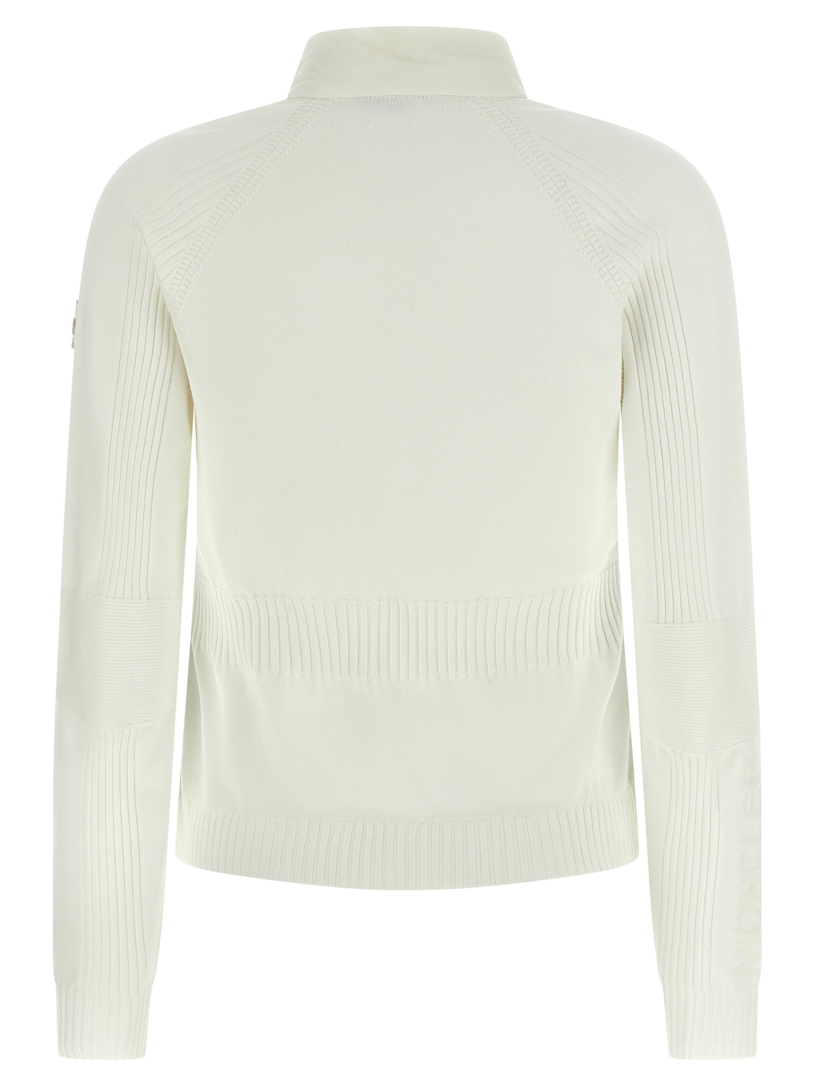 Moncler Grenoble White Polyamide Cardigan