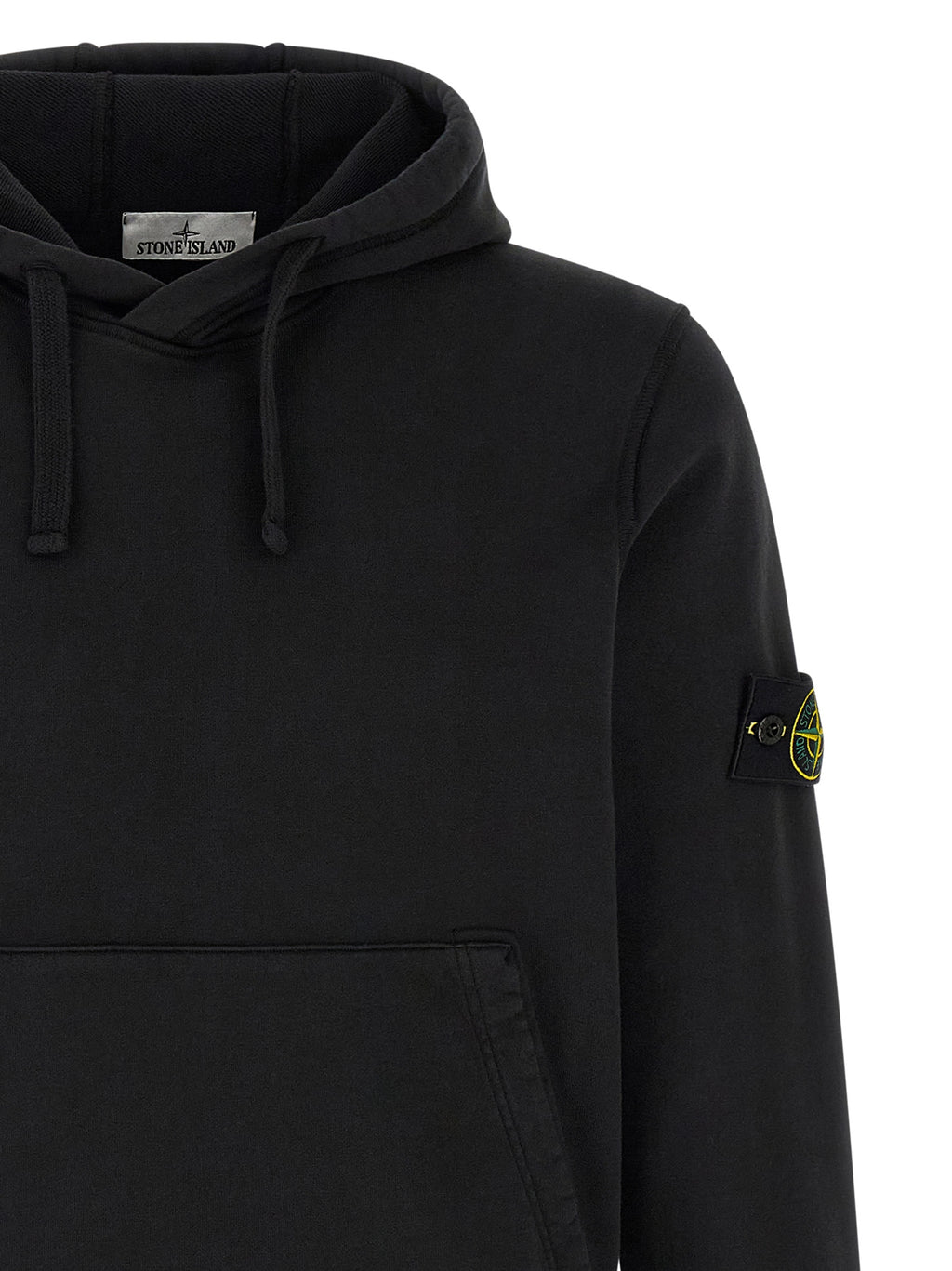 Stone Island Black Cotton Sweatshirt