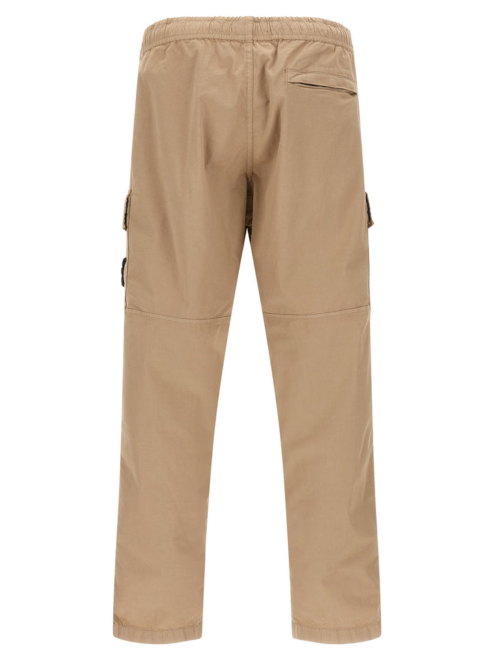 Stone Island Beige Cargo-bukse i bomull