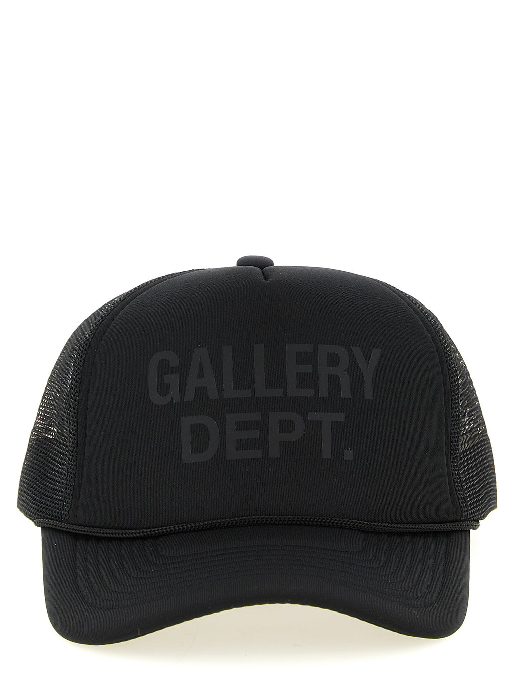 GALLERY DEPT. Black Rubber Cap (Baseball Hat)