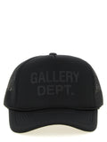 GALLERY DEPT. Black Rubber Cap (Baseball Hat)