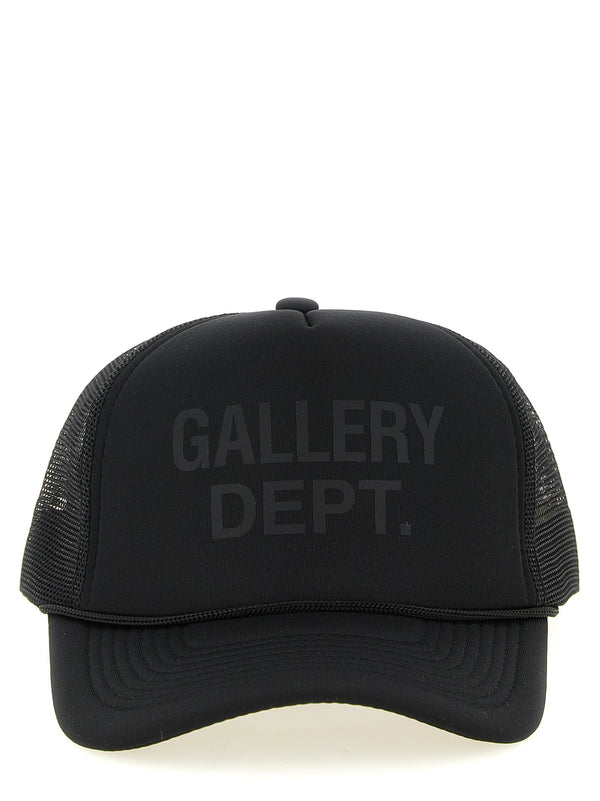GALLERY DEPT. Black Rubber Cap (Baseball Hat)